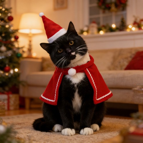Pet new year cloak and - year, hat