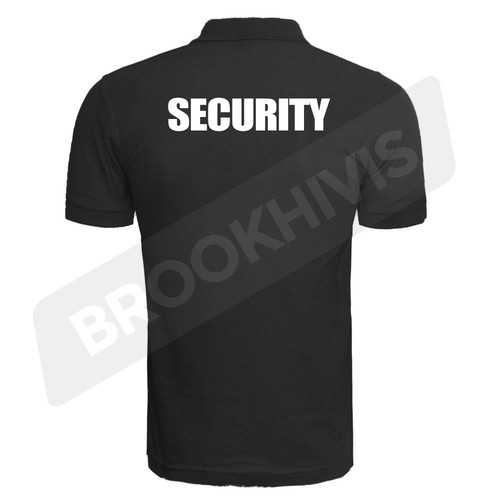 Security printed polo shirt - security,