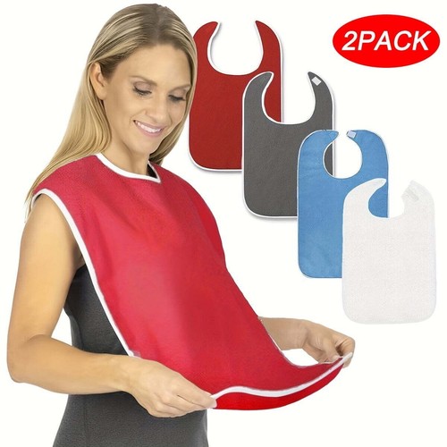 Pack adult bibs washable - adult,