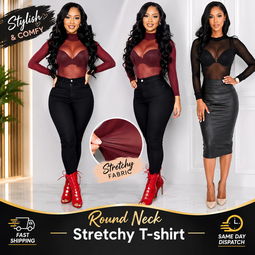 Womens sheer mesh - womens,