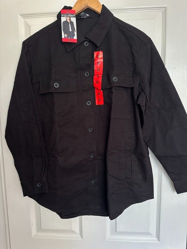 Bnwt ladies black shirt jacket - ladies,