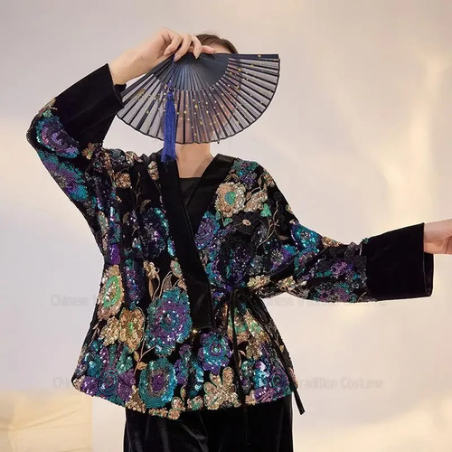 Chinese style sequin - style,