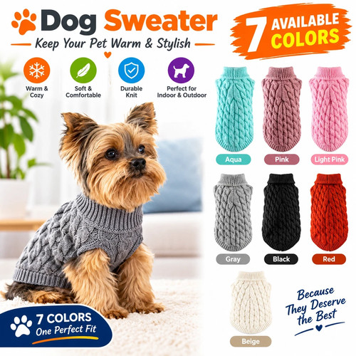 Puppy dog jumper winter - puppy,