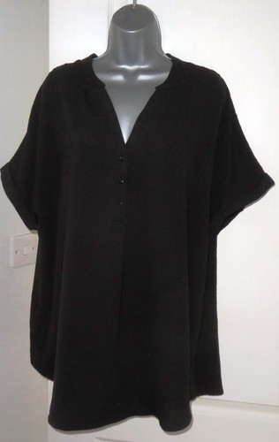 Yours clothing black - yours, v-neck