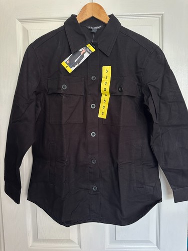 Bnwt ladies black shacket - black,