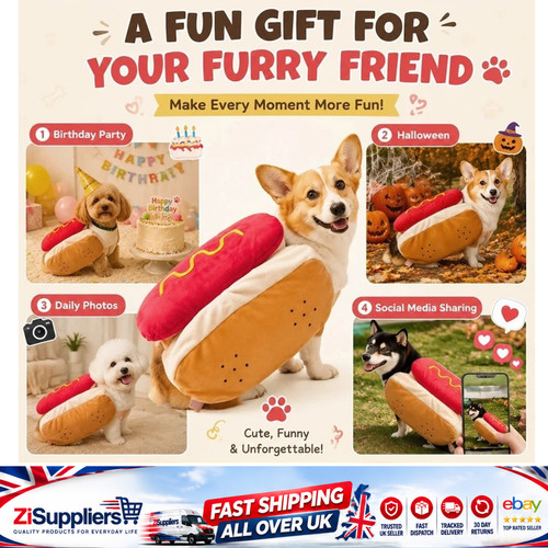 Hot dog pet clothes - clothes,