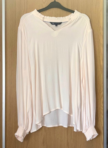 Crew clothing cream blouse - clothing,