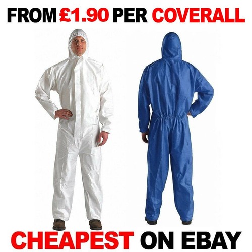 Disposable coveralls white - disposable,