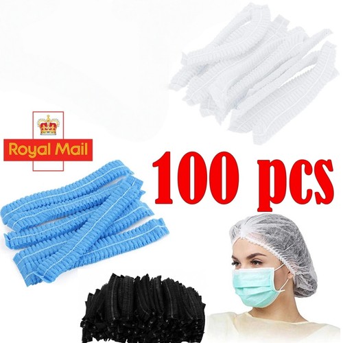 100 disposable caps hair - caps,