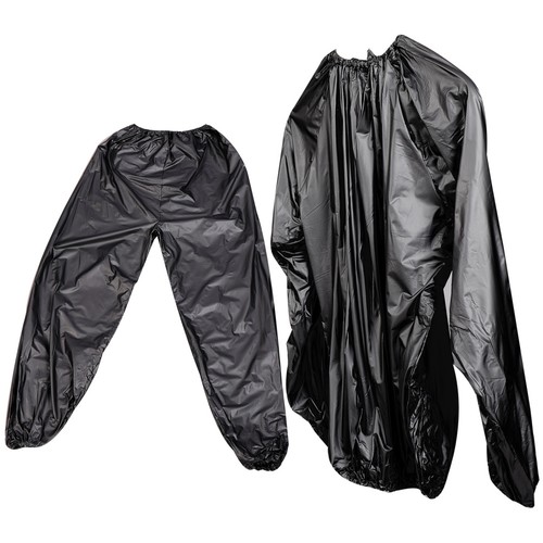 Durable black sweat sauna - black, suit