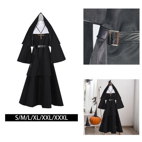Nun costume with pendant - nun,
