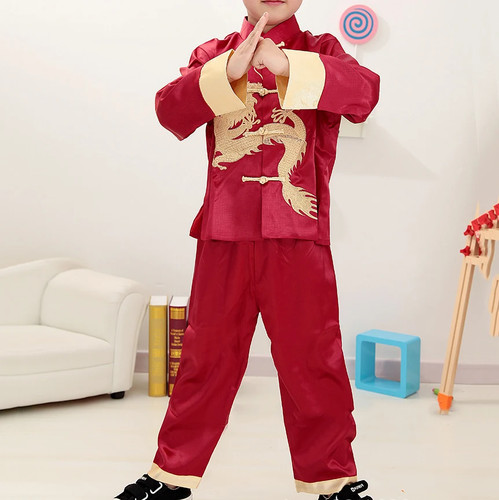 Satin boy tang suit vintage - suit,