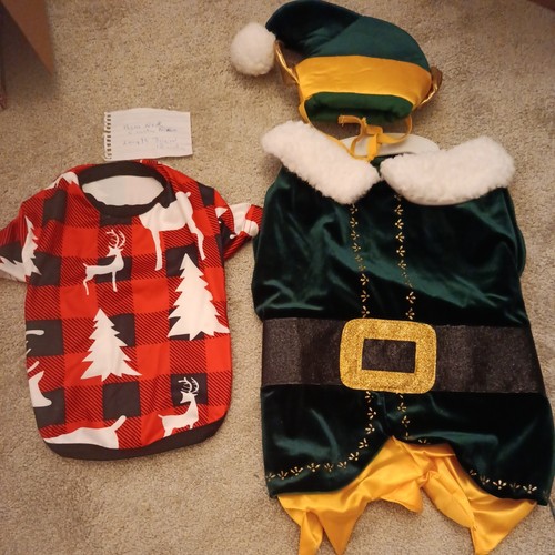 Pet christmas pjs - pet, santa