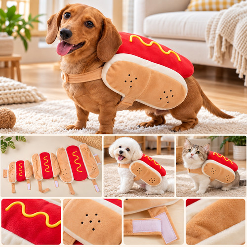 Pet hot dog - pet, outfit
