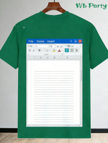 Casual excel tshirt for men - tshirt,