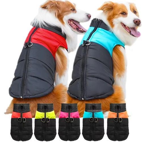 Winter pet jacket fleece lined - pet,