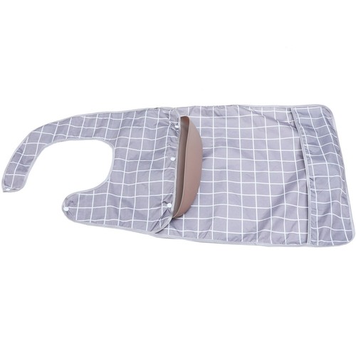 Foldable reusable adult bib - foldable,