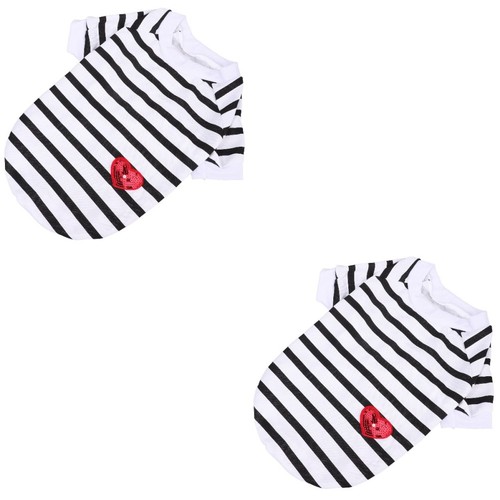 2pcs cotton dog shirts - 2pcs, summer