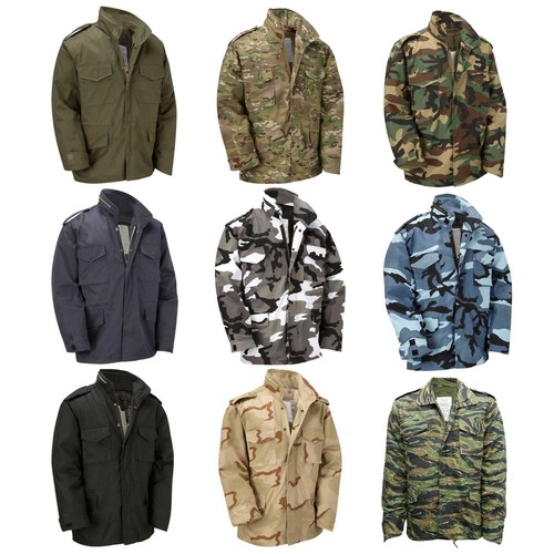 M65 jacket military style - military,