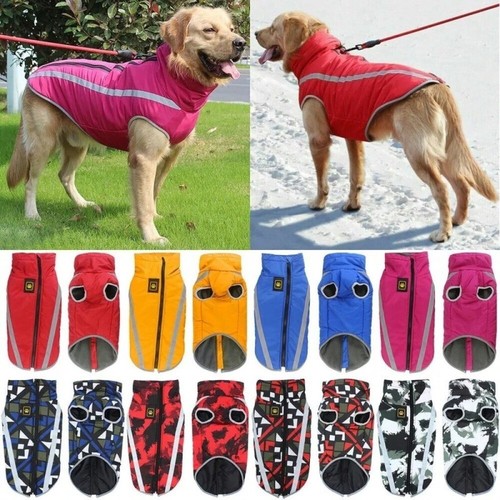 Vest pet warm padded fleece - vest,